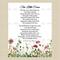 The Little Cares Poetry Watercolor Field Clover By E B Browning 8x10 Poetry Instant Wall Art Digital Download Printable DIY Vintage Verses
